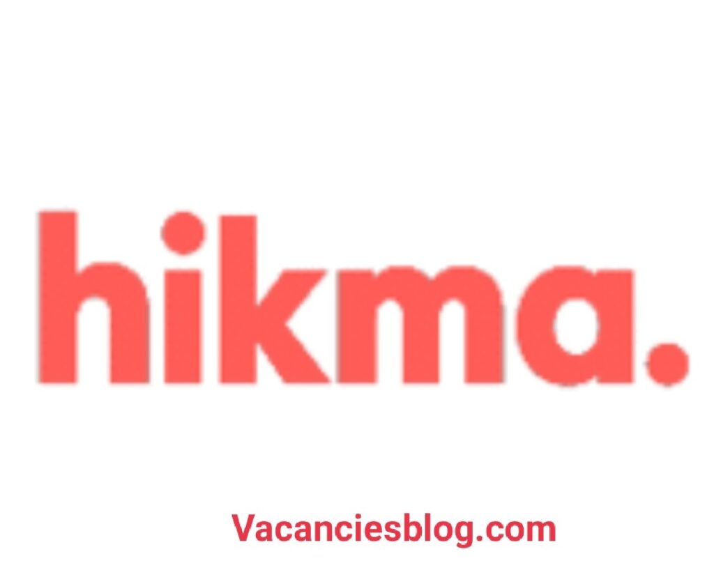 Supply Chain Vacancy At Hikma Pharmaceuticals