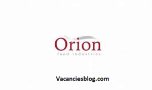 Quality Control Vacancy At Orion Food Industries